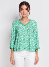 T-shirt vert TOM TAILOR femme