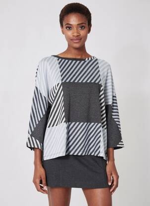 Pull gris STREET ONE femme
