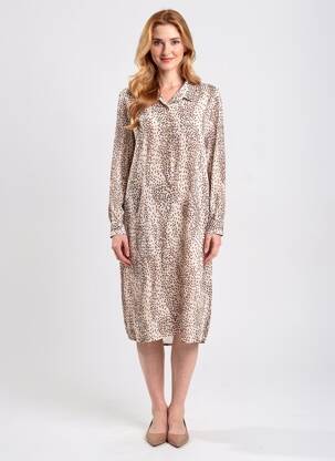 Robe courte beige BELLITA femme