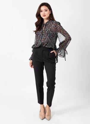 Chemisier noir MOLLY BRACKEN femme