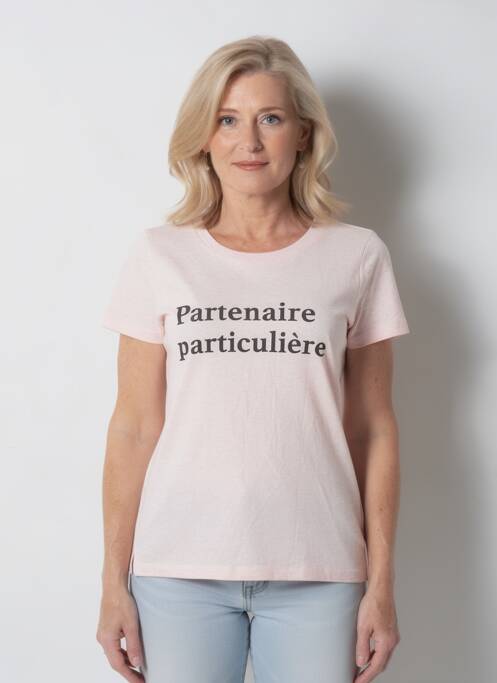 T-shirt rose MONSIEUR TSHIRT femme