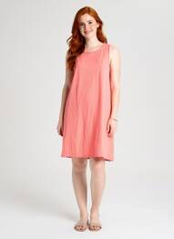 Robe courte orange STREET ONE femme