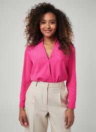 Chemisier rose MANGO femme