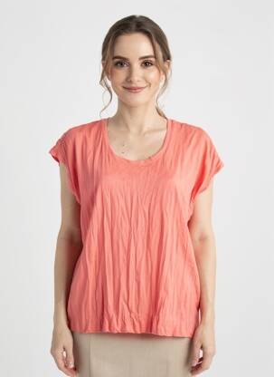T-shirt orange STREET ONE femme