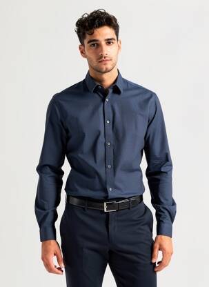 Chemise manches longues bleu PETROL INDUSTRIES homme