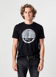 T-shirt noir JACK & JONES homme