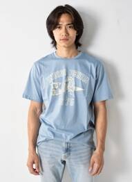 T-shirt bleu JACK & JONES homme