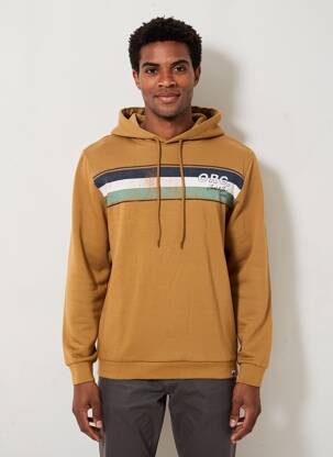 Sweat-shirt à capuche marron JACK & JONES homme