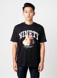 T-shirt noir JACK & JONES homme