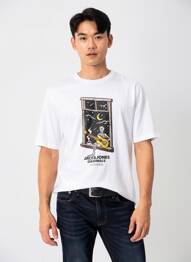 T-shirt blanc JACK & JONES homme