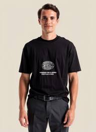 T-shirt noir JACK & JONES homme