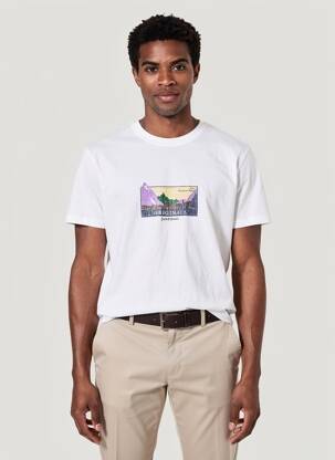 T-shirt blanc JACK & JONES homme