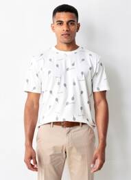 T-shirt blanc JACK & JONES homme