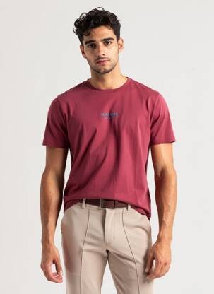 T-shirt rouge PETROL INDUSTRIES homme