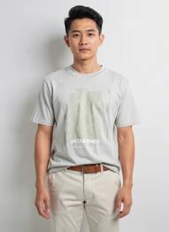 T-shirt gris JACK & JONES homme