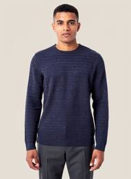 Pull bleu PETROL INDUSTRIES homme