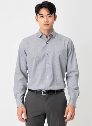 Chemise manches longues bleu JACK & JONES homme