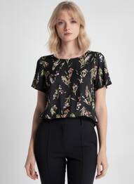Chemisier noir VERO MODA femme