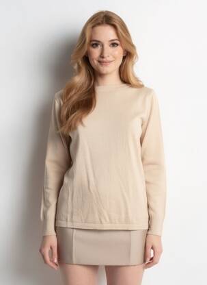 Pull beige STREET ONE femme