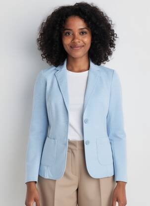 Blazer bleu STREET ONE femme