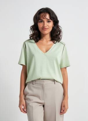 T-shirt vert VERO MODA femme