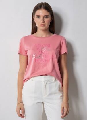T-shirt rose STREET ONE femme