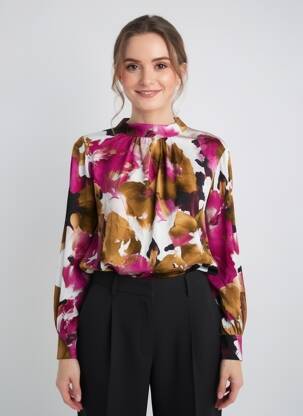 Chemisier violet KOCCA femme