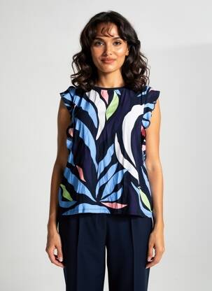 Chemisier bleu STREET ONE femme