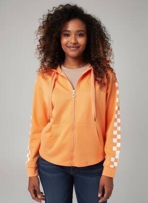 Veste casual orange DELAHAYE femme