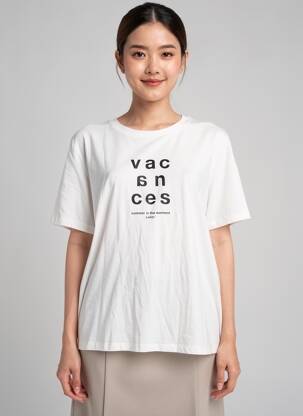 T-shirt blanc OPUS femme