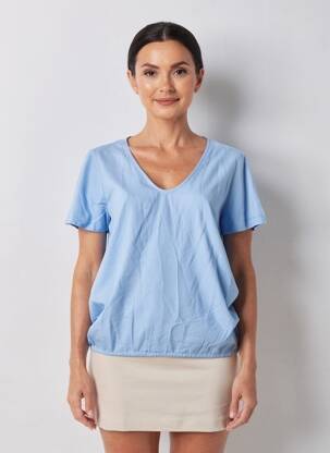 T-shirt bleu STREET ONE femme