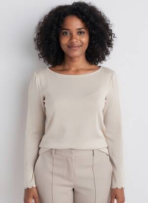T-shirt beige STREET ONE femme
