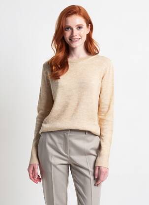 Pull marron MANGO femme