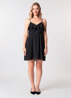 Robe courte noir NAF NAF femme