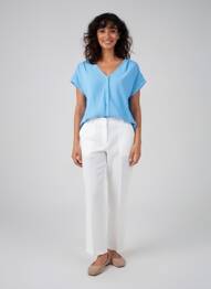 Chemisier bleu STREET ONE femme