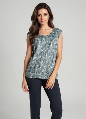 Débardeur vert OPUS femme