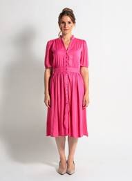 Robe courte rose MORGAN femme