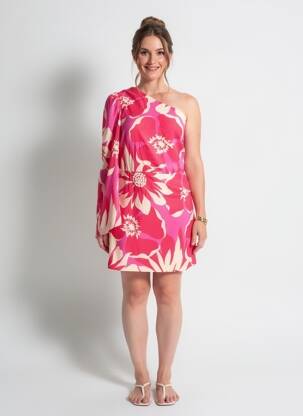 Robe courte rose MORGAN femme
