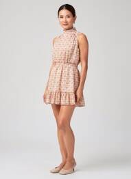 Robe courte rose MORGAN femme