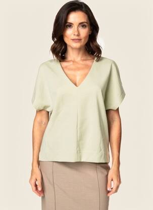 Pull vert OPUS femme