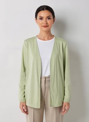Gilet manches longues vert STREET ONE femme