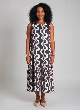 Robe courte bleu OPUS femme