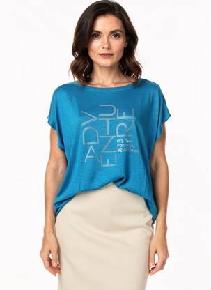 Débardeur bleu STREET ONE femme