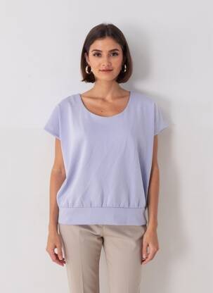 Pull violet OPUS femme