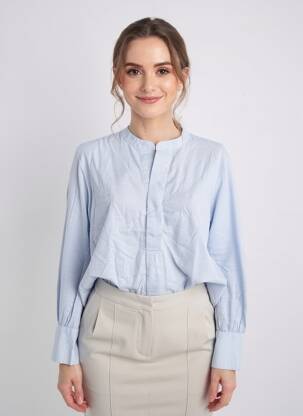 Chemisier bleu OPUS femme