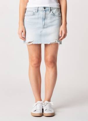 Jupe courte bleu MANGO femme