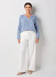 Chemisier bleu STREET ONE femme