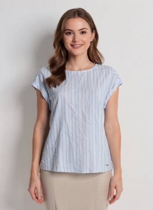 Top bleu TOM TAILOR femme