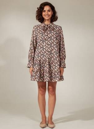 Robe mi-longue multicolore MOLLY BRACKEN femme