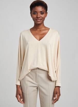 T-shirt beige STREET ONE femme
